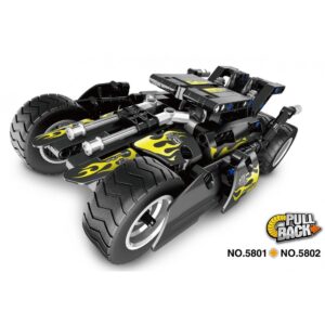 Juego de construcción Coche de Retrofricción de iMMaster – 177 piezas para montar y jugar