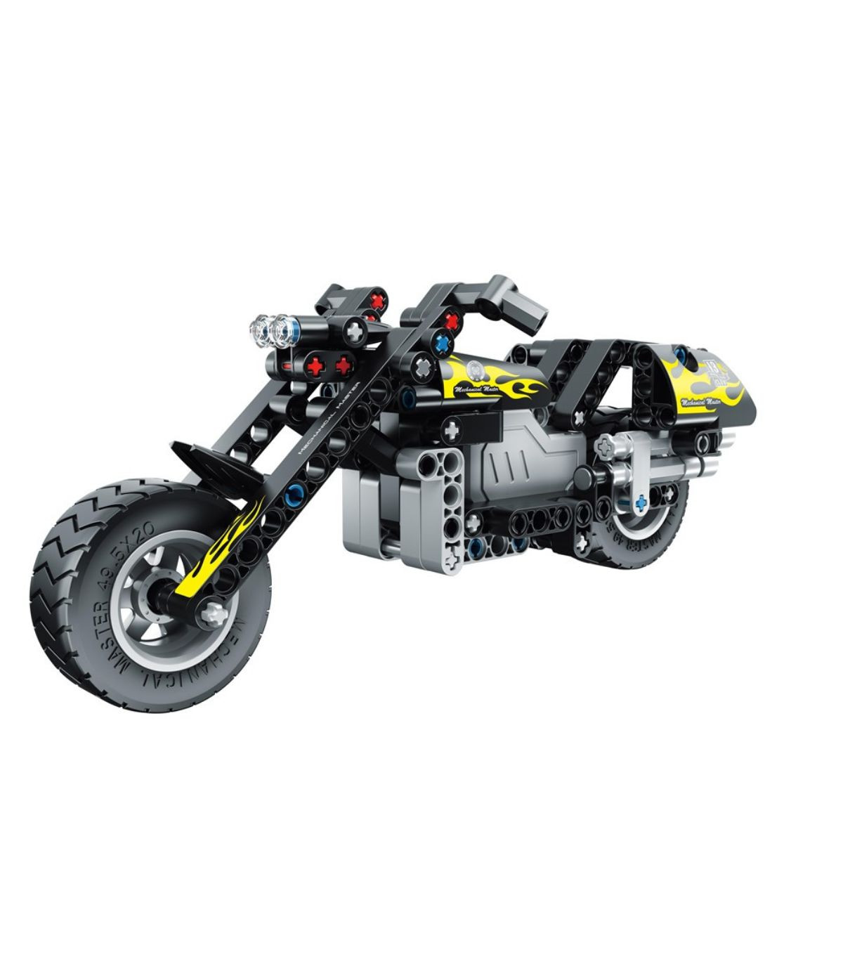 Juego de construcción Motocicleta de Retrofricción de iMMaster – 183 piezas para montar y jugar Juego de construcción Motocicleta de Retrofricción de iMMaster – 183 piezas para montar y jugar