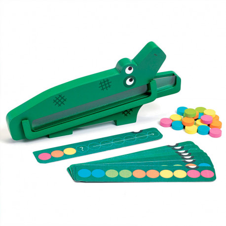 Juego de memoria y lógica Crococroc de Djeco – Alimenta al cocodrilo con inteligencia 2 Juego de memoria y lógica Crococroc de Djeco – Alimenta al cocodrilo con inteligencia