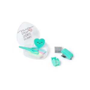Mini Set de Papelería Legami – Kit Portátil con Accesorios Básicos en Estuche Compacto