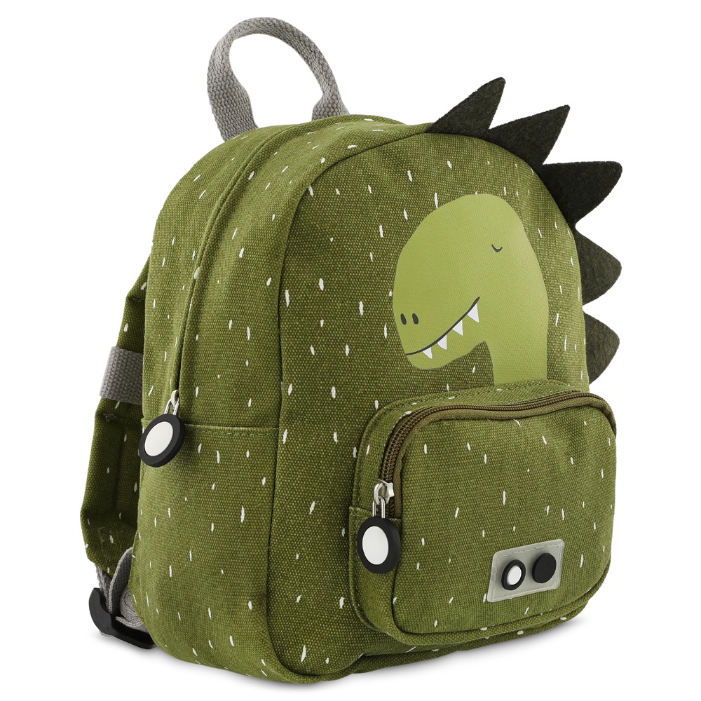 P_93-201_2 Mochila Pequeña Mr. Dino de Trixie – Compacta, Resistente y Llena de Diversión