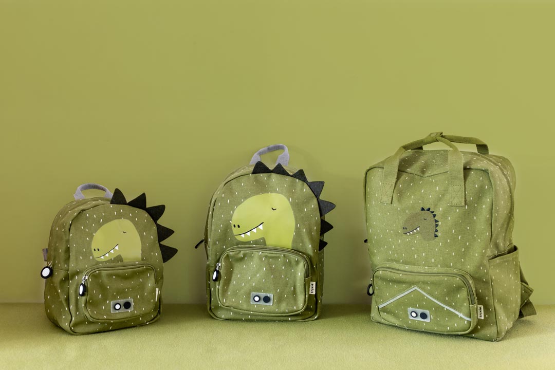 Mochila Pequeña Mr. Dino de Trixie – Compacta, Resistente y Llena de Diversión 7 Mochila Pequeña Mr. Dino de Trixie – Compacta, Resistente y Llena de Diversión