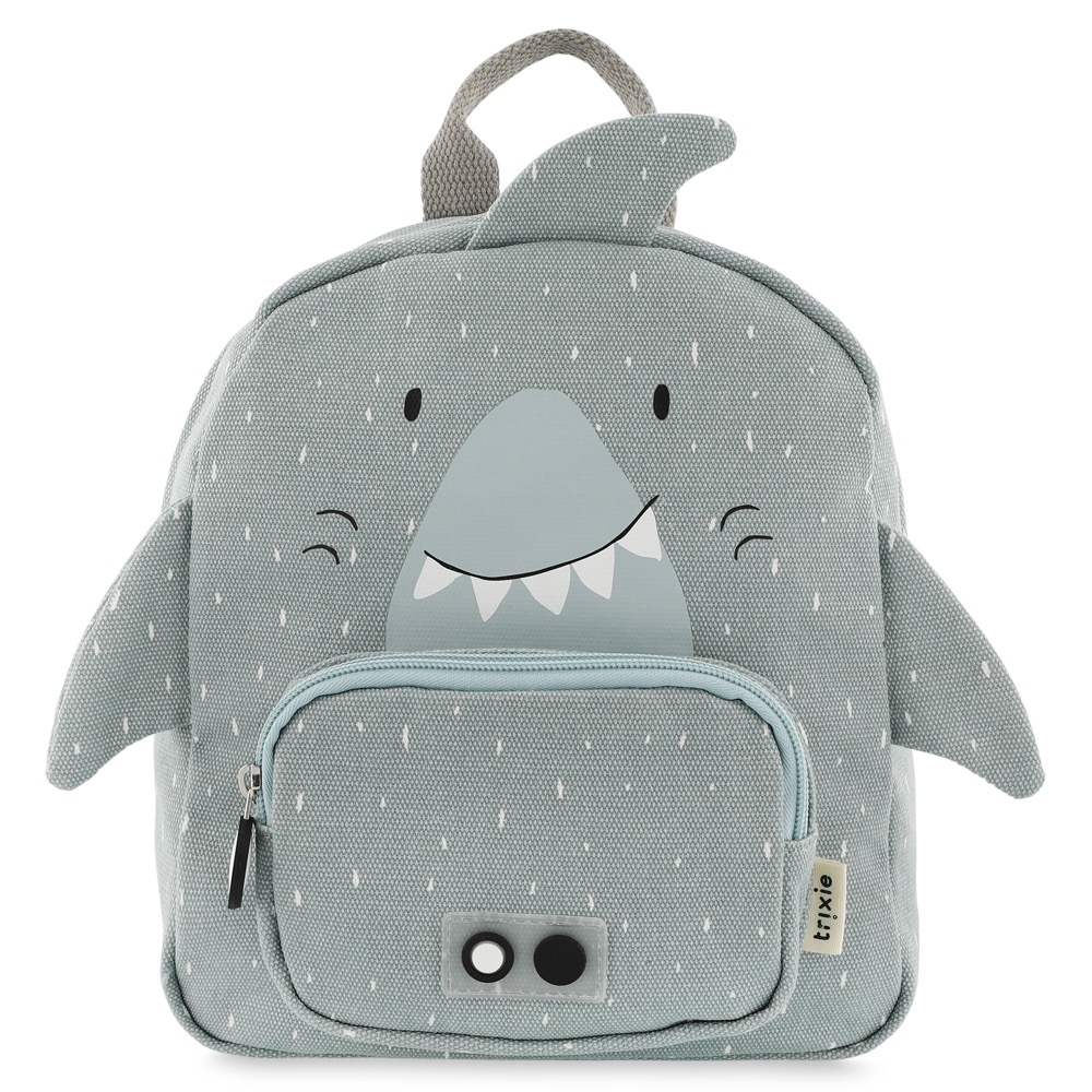 5400858932259_01 Mochila Pequeña Mr. Shark de Trixie – Divertida, Resistente y Perfecta para Pequeñas Aventuras