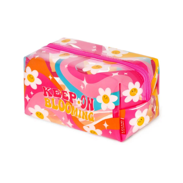 Neceser Daisy de Legami – Estuche de Maquillaje Compacto con Diseño Floral Neceser Daisy de Legami – Estuche de Maquillaje Compacto con Diseño Floral