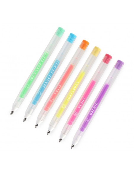 Pack de 6 Bolígrafos de Gel Pastel de Legami – Escritura Suave con Colores Dulces y Creativos 3 Pack de 6 Bolígrafos de Gel Pastel de Legami – Escritura Suave con Colores Dulces y Creativos