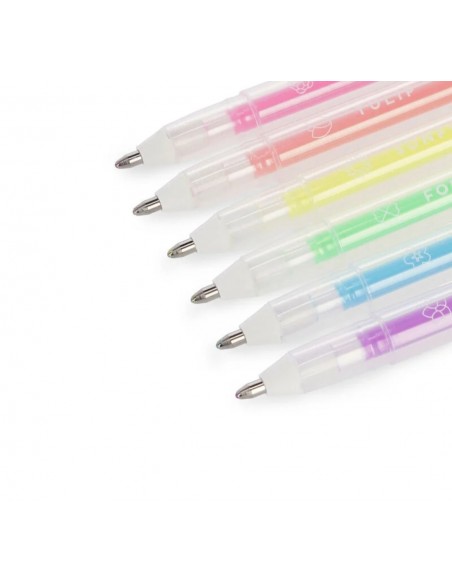 Pack de 6 Bolígrafos de Gel Pastel de Legami – Escritura Suave con Colores Dulces y Creativos 4 Pack de 6 Bolígrafos de Gel Pastel de Legami – Escritura Suave con Colores Dulces y Creativos