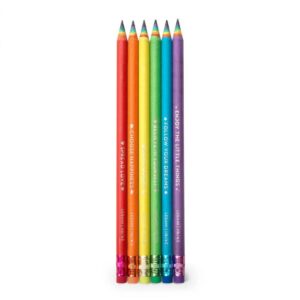 Set de 6 Lápices HB de Grafito Legami – Hechos con Papel Reciclado y Diseño Original