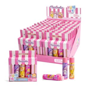 Set de bálsamos labiales infantiles Martinelia Yummy