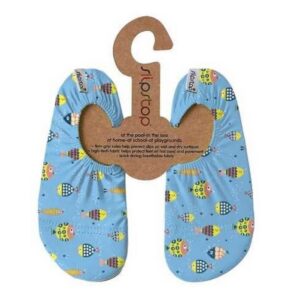 Slipstop Peces SS25 – Escarpines antideslizantes infantiles para playa, piscina y casa