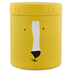 Tarro de Alimentación Isotérmico 350 ml Mr. Lion de Trixie – Acero Inoxidable, Hermético y Conserva Temperatura