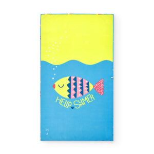 Toalla Dock & Bay Kids Peces – Secado rápido 160 x 90 cm
