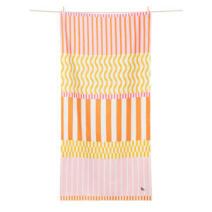 Toalla Dock & Bay Summer Lemonade – Secado rápido 160 x 90 cm