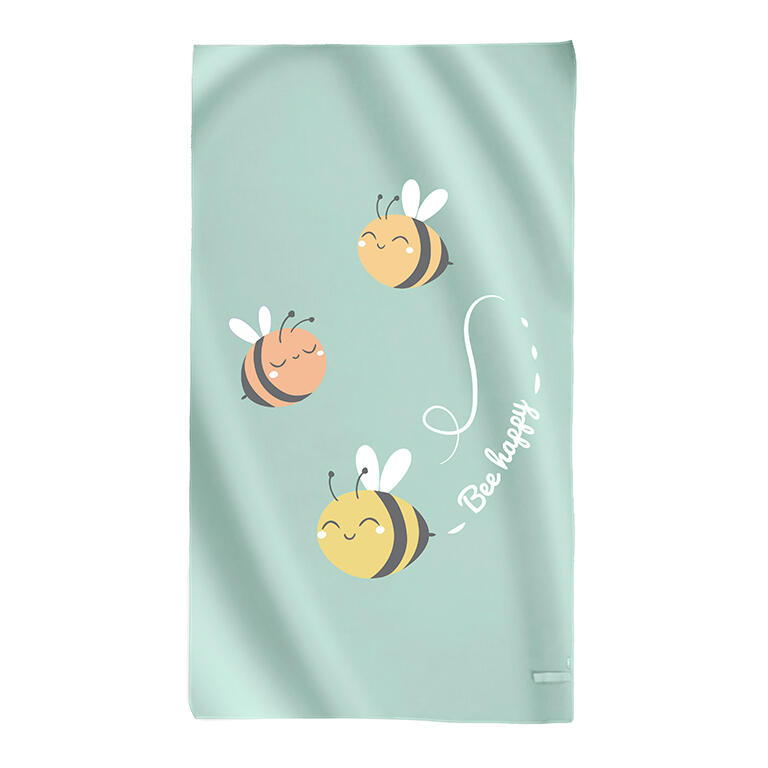 Toalla de playa infantil Bee Happy – Suave, absorbente y con diseño alegre Toalla de playa infantil Bee Happy – Suave, absorbente y con diseño alegre