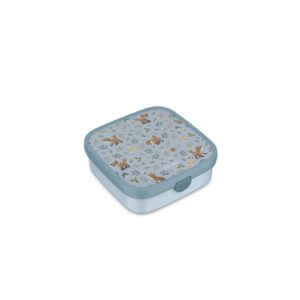 Caja Bento Campus Grande Forest Friends – Hermética, Dividida y Lista para el Cole Little Dutch