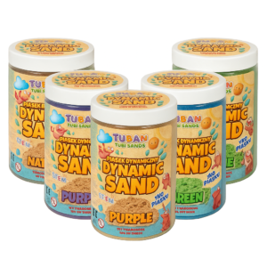 Arena Cinética Tuban 1 kg – Colores vibrantes para jugar y crear sin parar