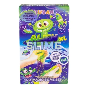 DIY Slime XL Alien – Tuban – Slime que cambia de color con efecto galáctico