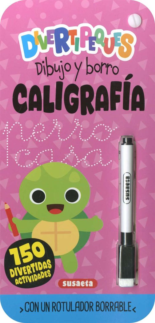 Divertipeques caligrafía dibujo y borro Divertipeques caligrafía dibujo y borro
