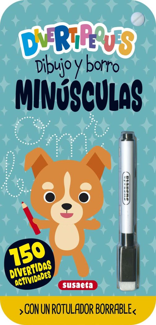 Divertipeques minúsculas dibujo y borro Divertipeques minúsculas dibujo y borro