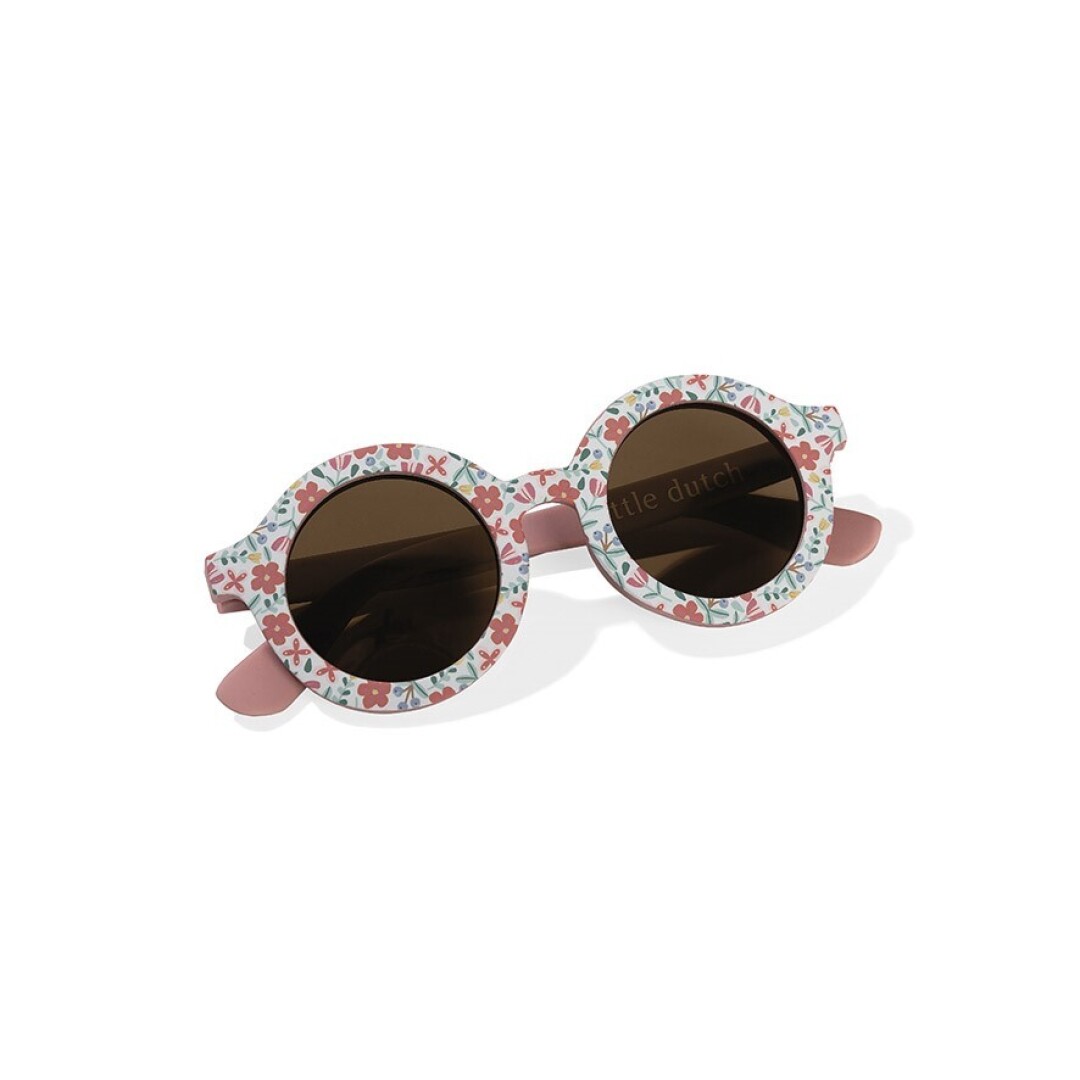 Gafas de Sol Redondas Flores – Protección UV400 y Diseño Floral Infantil Little Dutch Gafas de Sol Redondas Flores – Protección UV400 y Diseño Floral Infantil Little Dutch