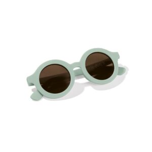 Gafas de Sol Redondas Verde Mar – Protección UV400 con Estilo Infantil Little Dutch