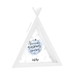 Hucha Tipi de Madera Lovely Story Ahorrando sueños únicos – Regalo especial para comuniones
