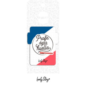 Imán Profe Dejas Huella – Regalo Original para Profesores