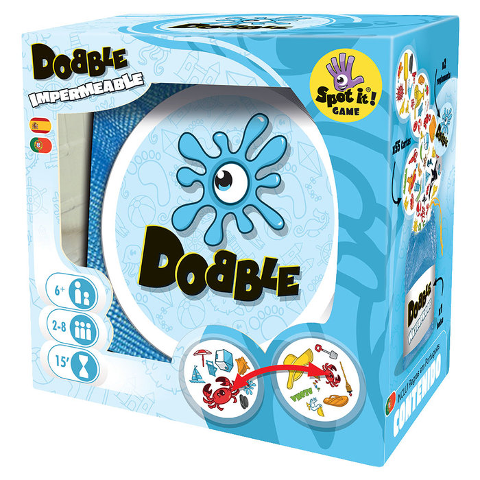 Juego de mesa Dobble waterproof Juego de mesa Dobble waterproof