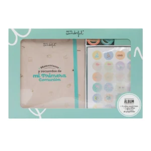 Kit Álbum de Fotos Scrapbooking – “Momentazos y Recuerdos de Mi Primera Comunión” Mr. Wonderful
