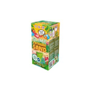 Kit DIY Slime & Arena Dinámica Tuban – Crea un slime con textura única y súper divertida