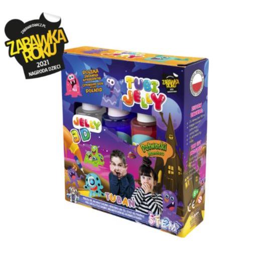 Kit de Tubi Jelly 3 colores – Monstruos – Crea figuras 3D con gel y activa tu imaginación Kit de Tubi Jelly 3 colores – Monstruos – Crea figuras 3D con gel y activa tu imaginación