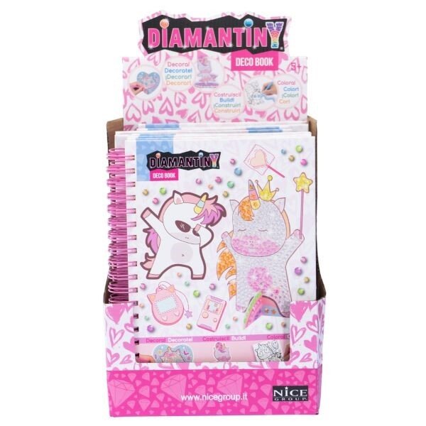 Libro colorea con diamantes Unicornios