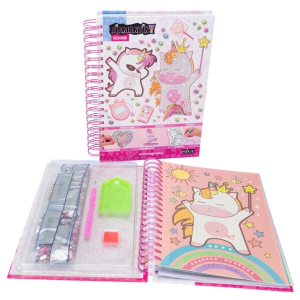Libro colorea con diamantes Unicornios