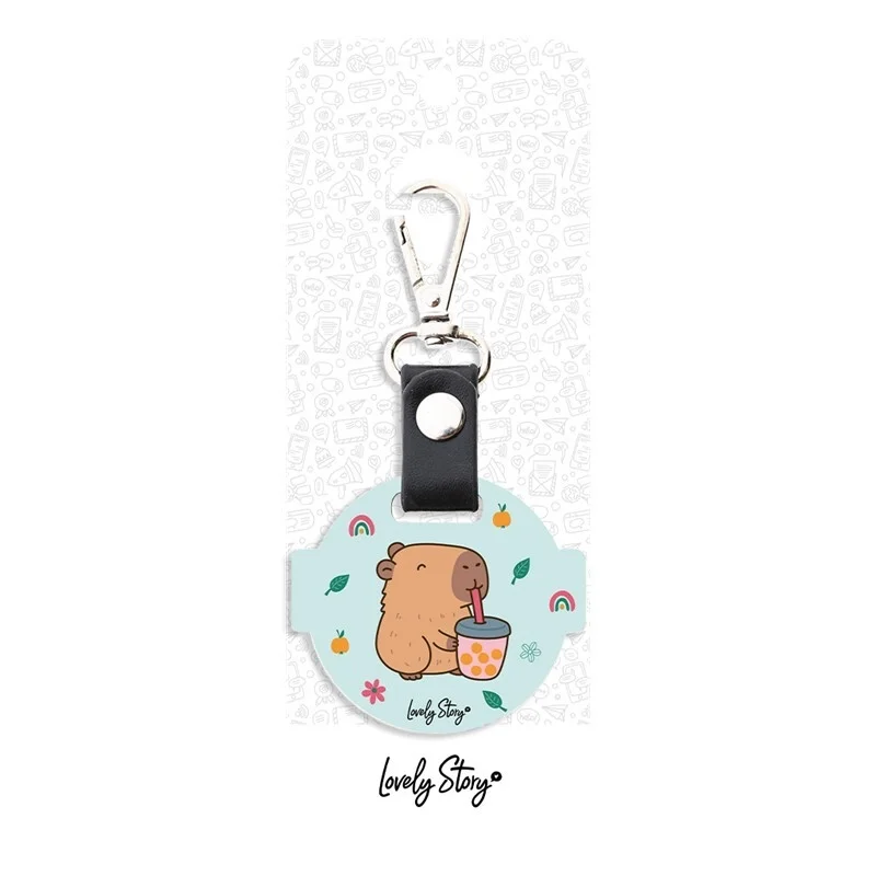 Llavero Mint Bubble Tea Capibara – Encanto y Diversión para tus Llaves Llavero Mint Bubble Tea Capibara – Encanto y Diversión para tus Llaves