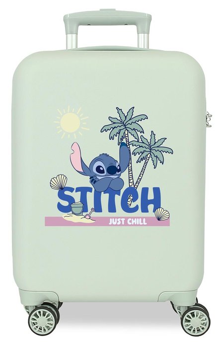 Maleta de cabina Stitch Just chill rígida 50cm menta Maleta de cabina Stitch Just chill rígida 50cm menta
