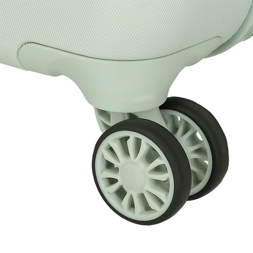 Maleta de cabina Stitch Just chill rígida 50cm menta5 Maleta de cabina Stitch Just chill rígida 50cm menta