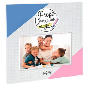 Marco de Fotos Profe Eres Pura Magia – Regalo Original para Profesores