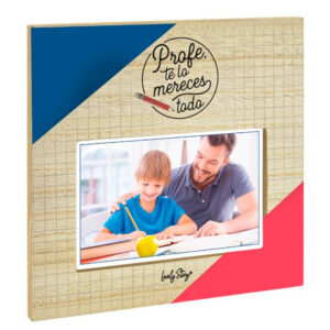 Marco de Fotos Profe Te Lo Mereces Todo – Regalo Original para Profesores