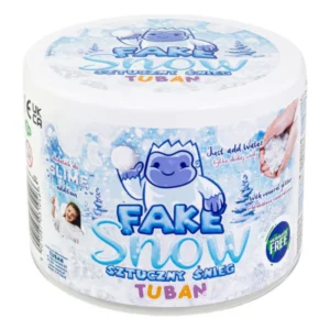 Nieve Artificial 500 ml – Tuban – Crea nieve mágica al instante para juegos sensoriales y decoraciones