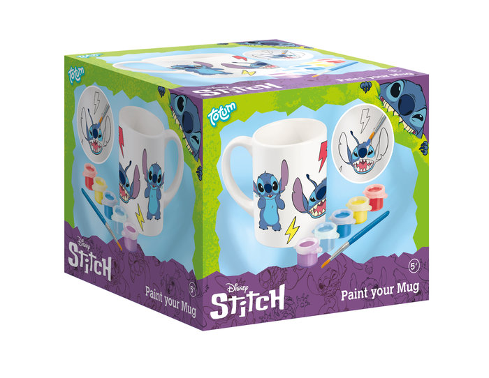 Pinta tu propia taza de Stitch Pinta tu propia taza de Stitch