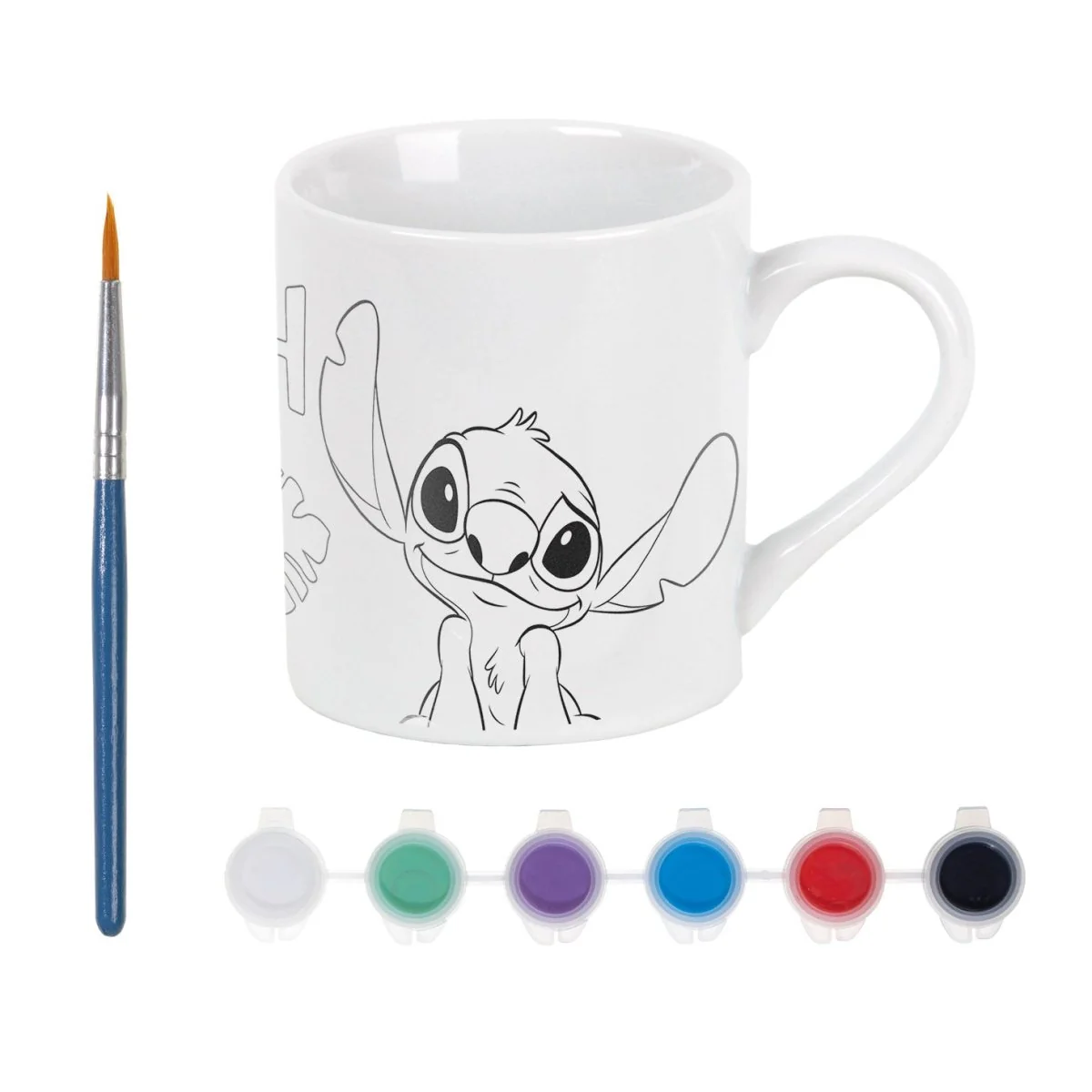 Pinta tu propia taza de Stitch1 Pinta tu propia taza de Stitch