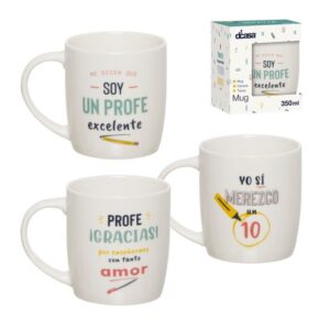 Taza 350ml profe surtidas