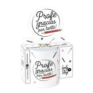 Taza Profe, Gracias por Tanto – Regalo Original para Profesores
