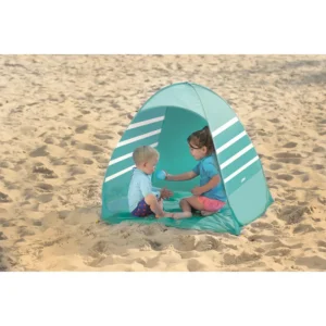Tienda de Playa Pop-Up Ludi – Protección Solar y Diversión para los Más Pequeños