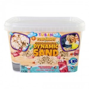 Tuban Dynamic Sand – Caja de 5 kg – Arena mágica para modelar sin límites