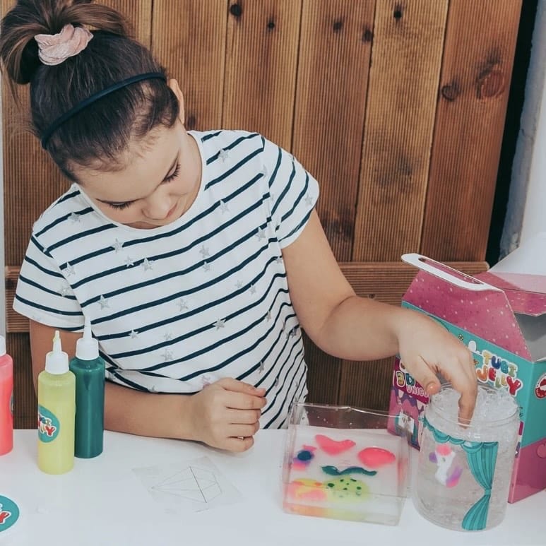 Kit DIY Slime & Arena Dinámica Tuban – Crea un slime con textura única y súper divertida