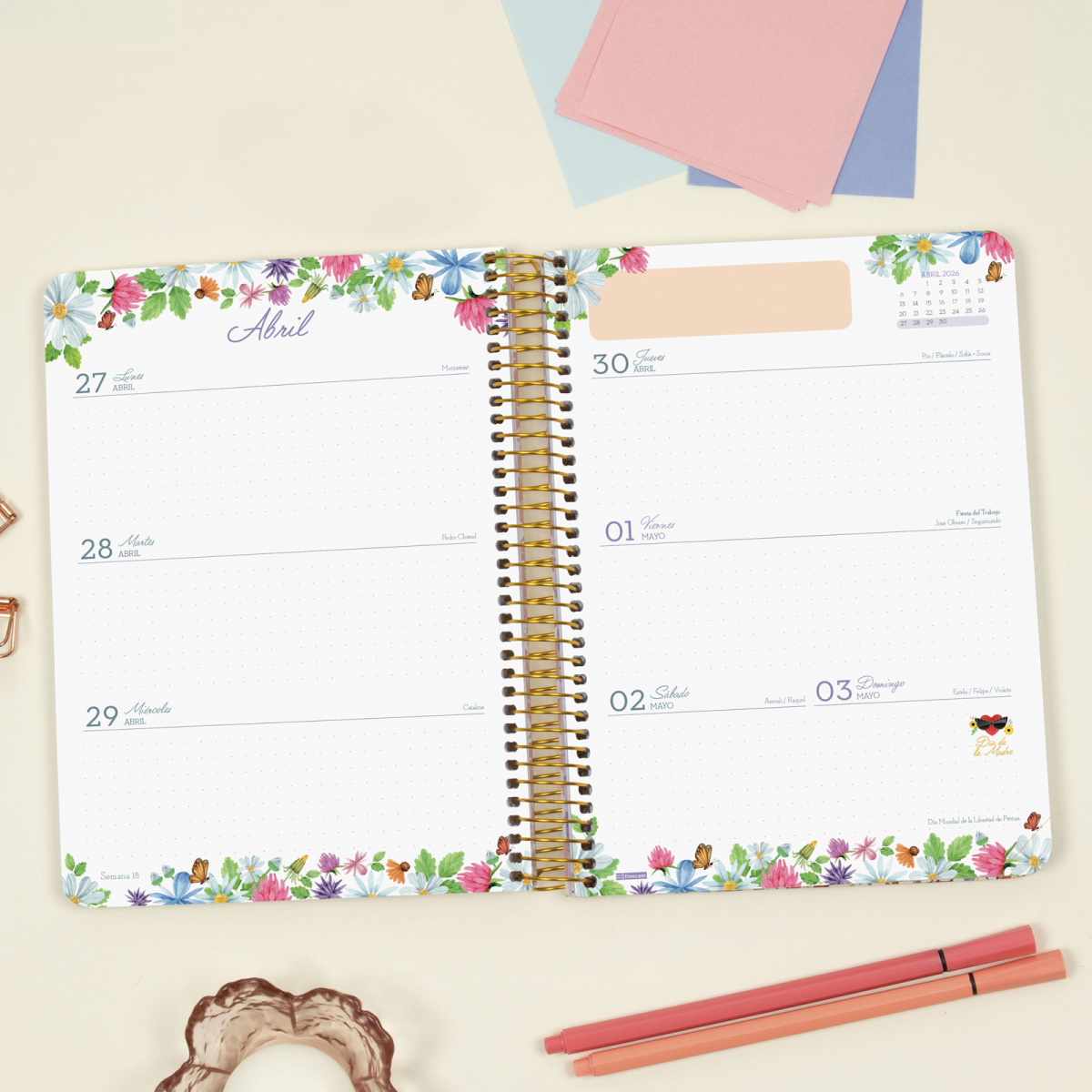Agenda Cloe 16 Meses 2025 20262