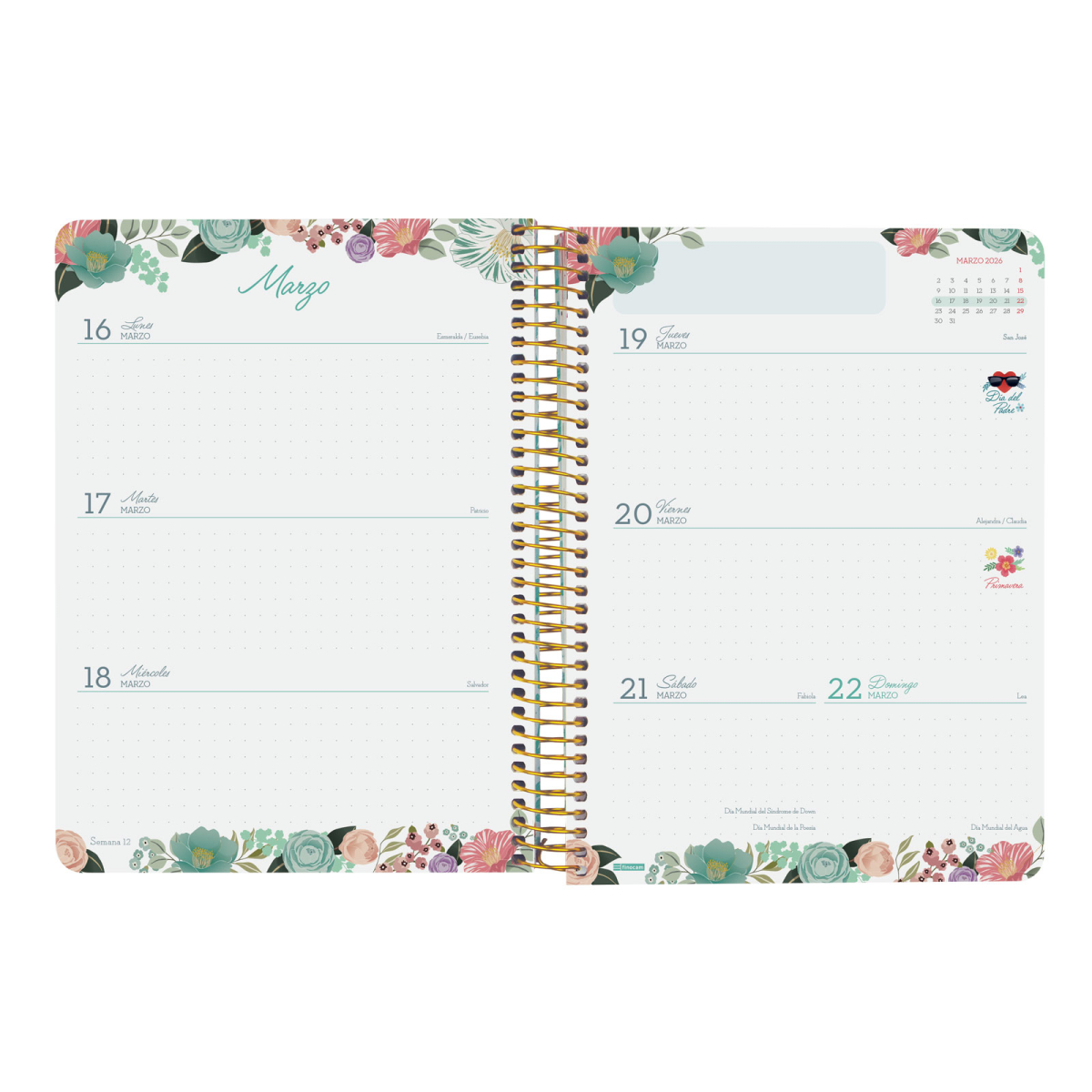 Agenda Cloe 16 Meses 2025 20264 Agenda Cloe 16 Meses 2025/2026 verde