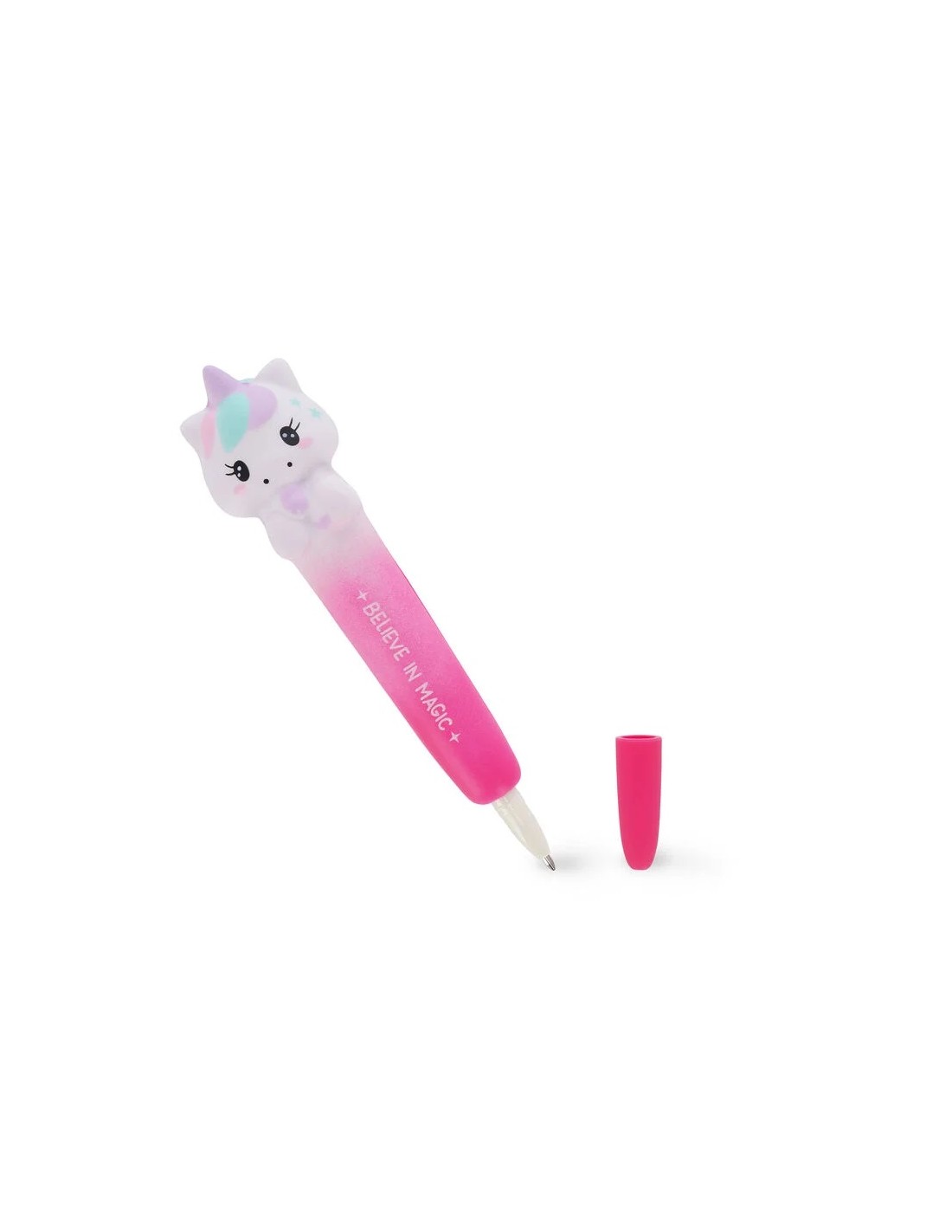 Bolígrafo de gel antiestrés Squeezies Unicornio – Legami con tinta negra 2 Bolígrafo de gel antiestrés Squeezies Unicornio – Legami con tinta negra