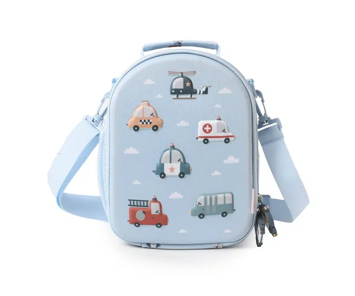 Bolsa de Merienda Térmica 3D City Cars – Tutete Ideal para el cole y excursiones Bolsa de Merienda Térmica 3D City Cars – Tutete Ideal para el cole y excursiones