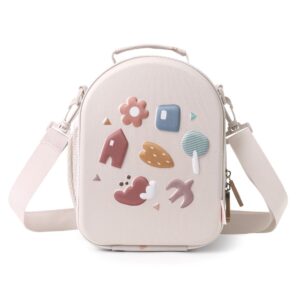 Bolsa de Merienda Térmica 3D Geometric Nature – Tutete Diseño práctico y original para el cole